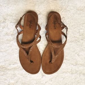 Style & Co, Size 8, 1 inch heels, Brown